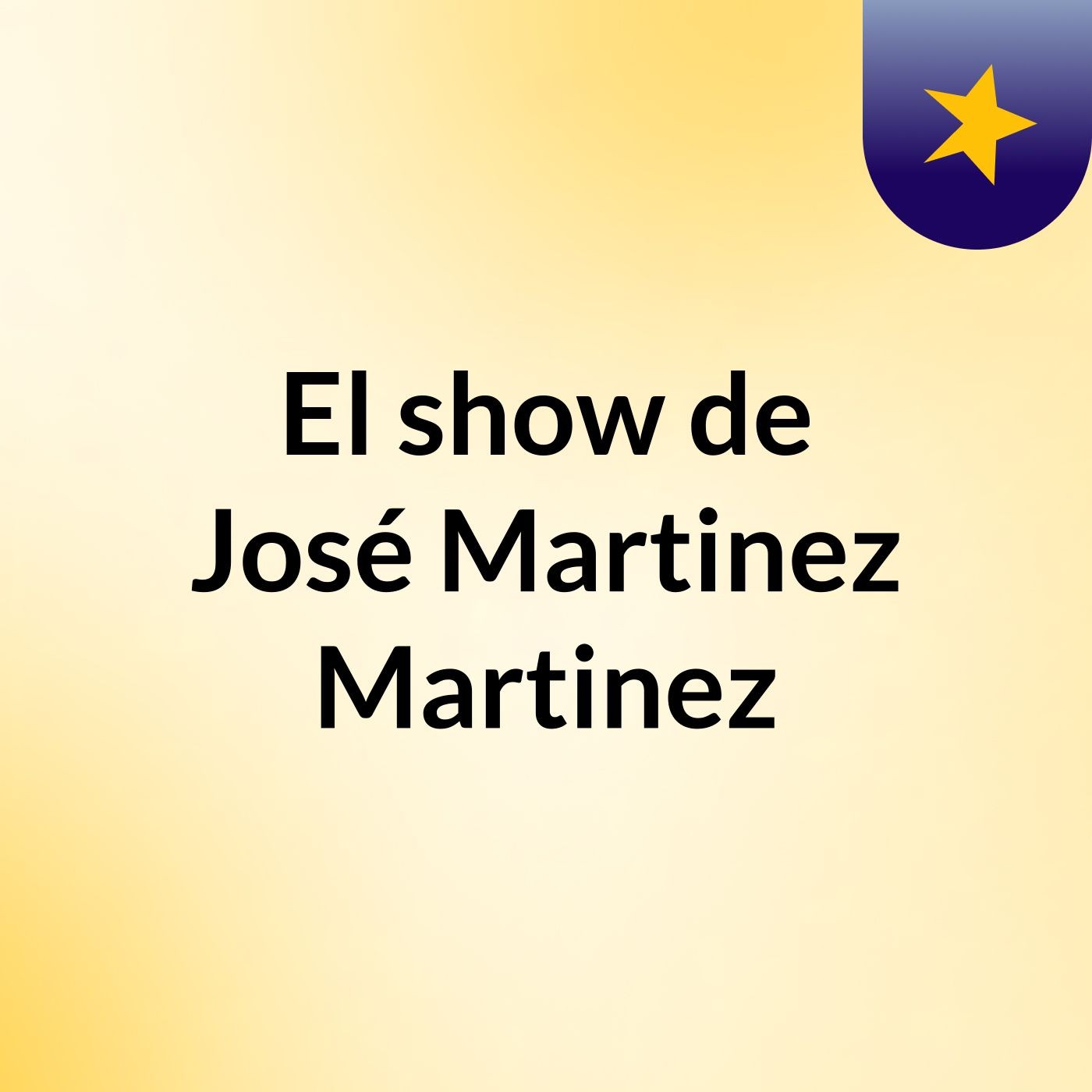 El show de José Martinez Martinez