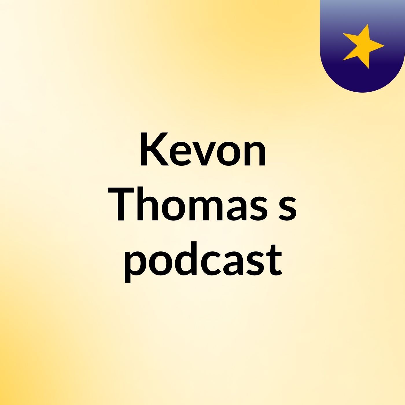 Kevon Thomas's podcast