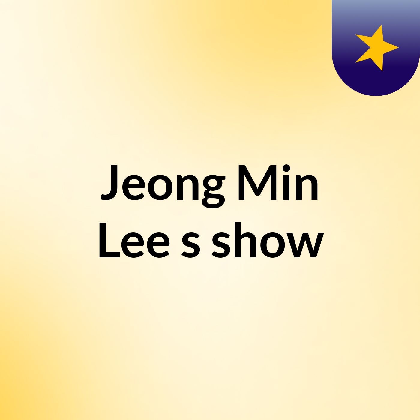 Jeong Min Lee's show