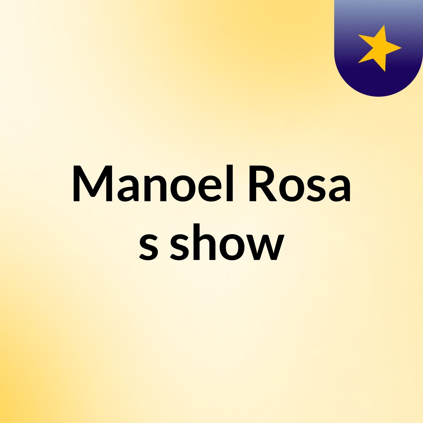 Manoel Rosa's show