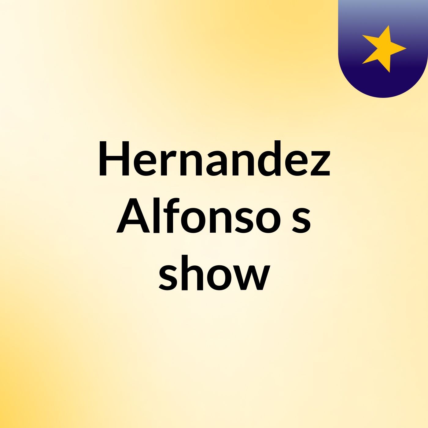 Hernandez Alfonso's show cover art