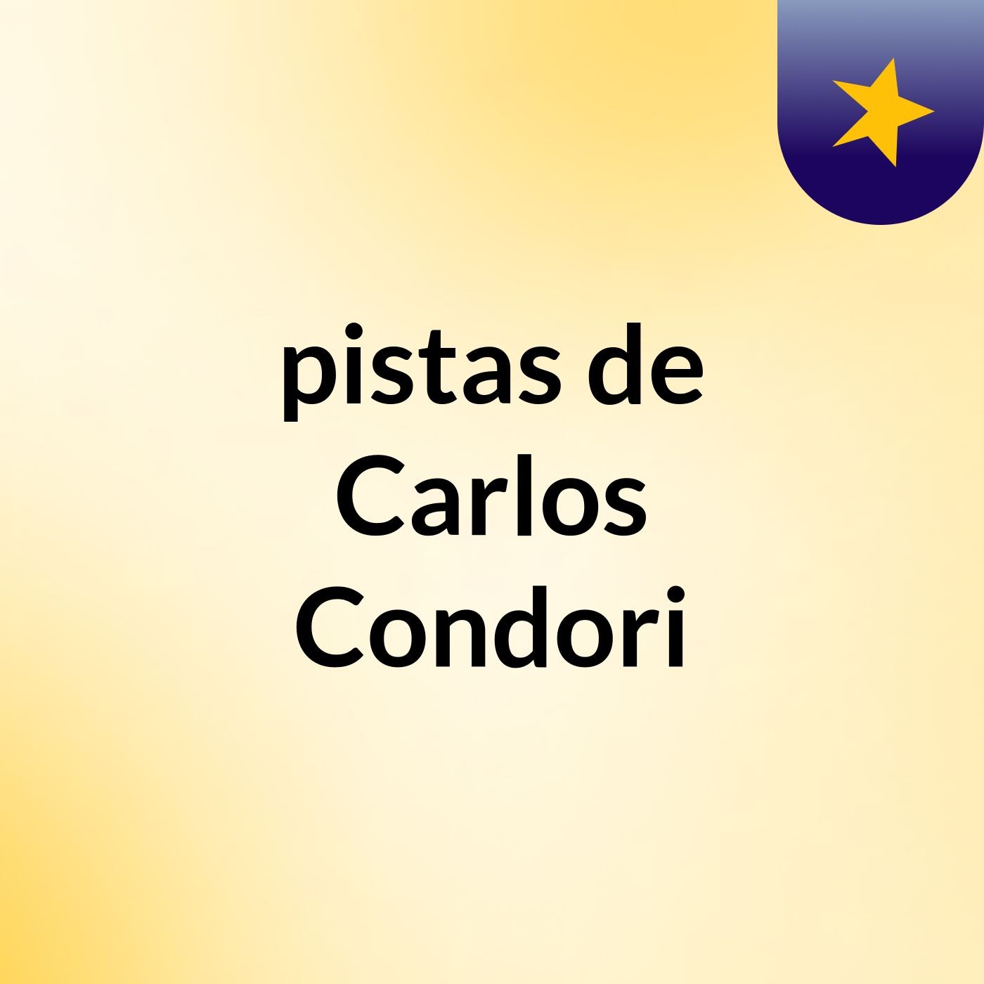 pistas de Carlos Condori