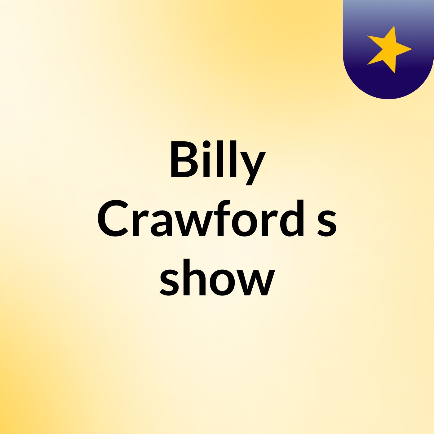 Billy Crawford's show