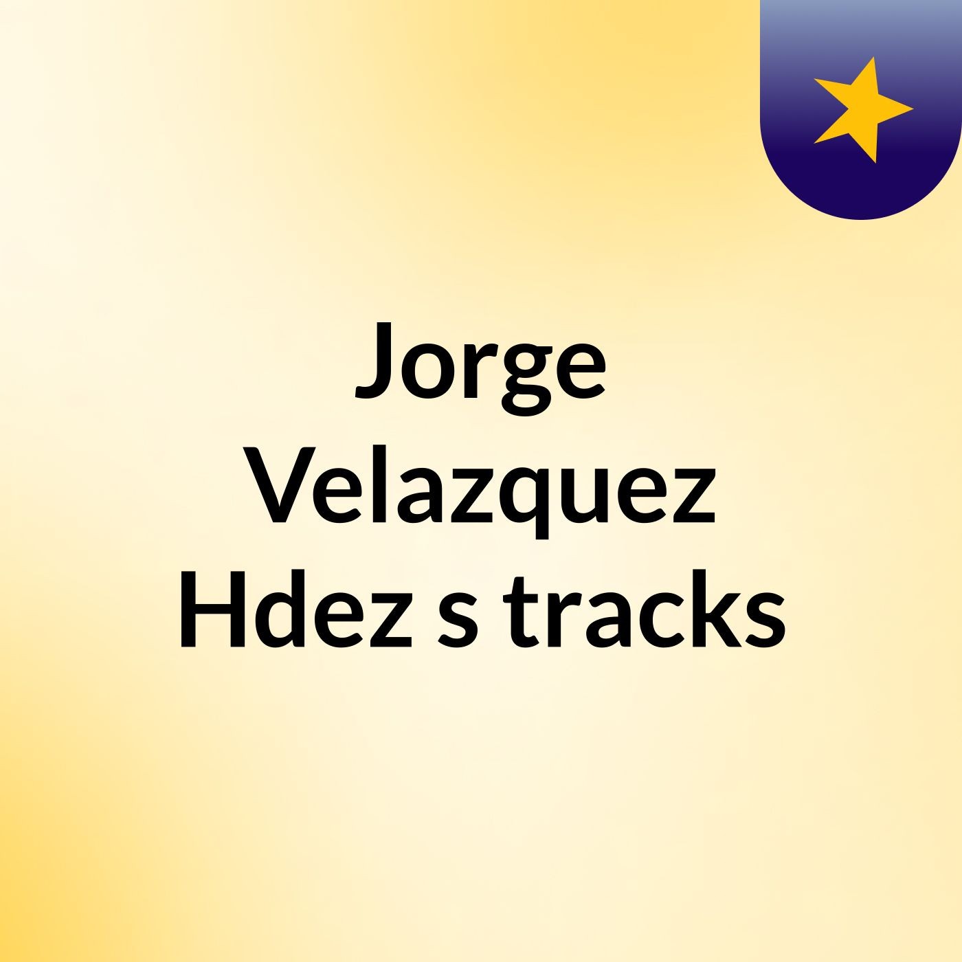 Jorge Velazquez Hdez\'s tracks