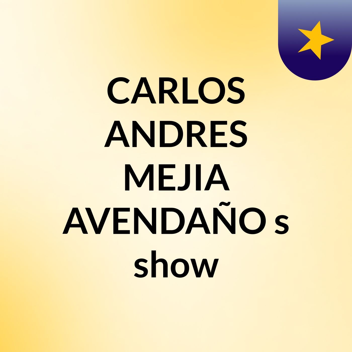 CARLOS ANDRES MEJIA AVENDAÑO's show