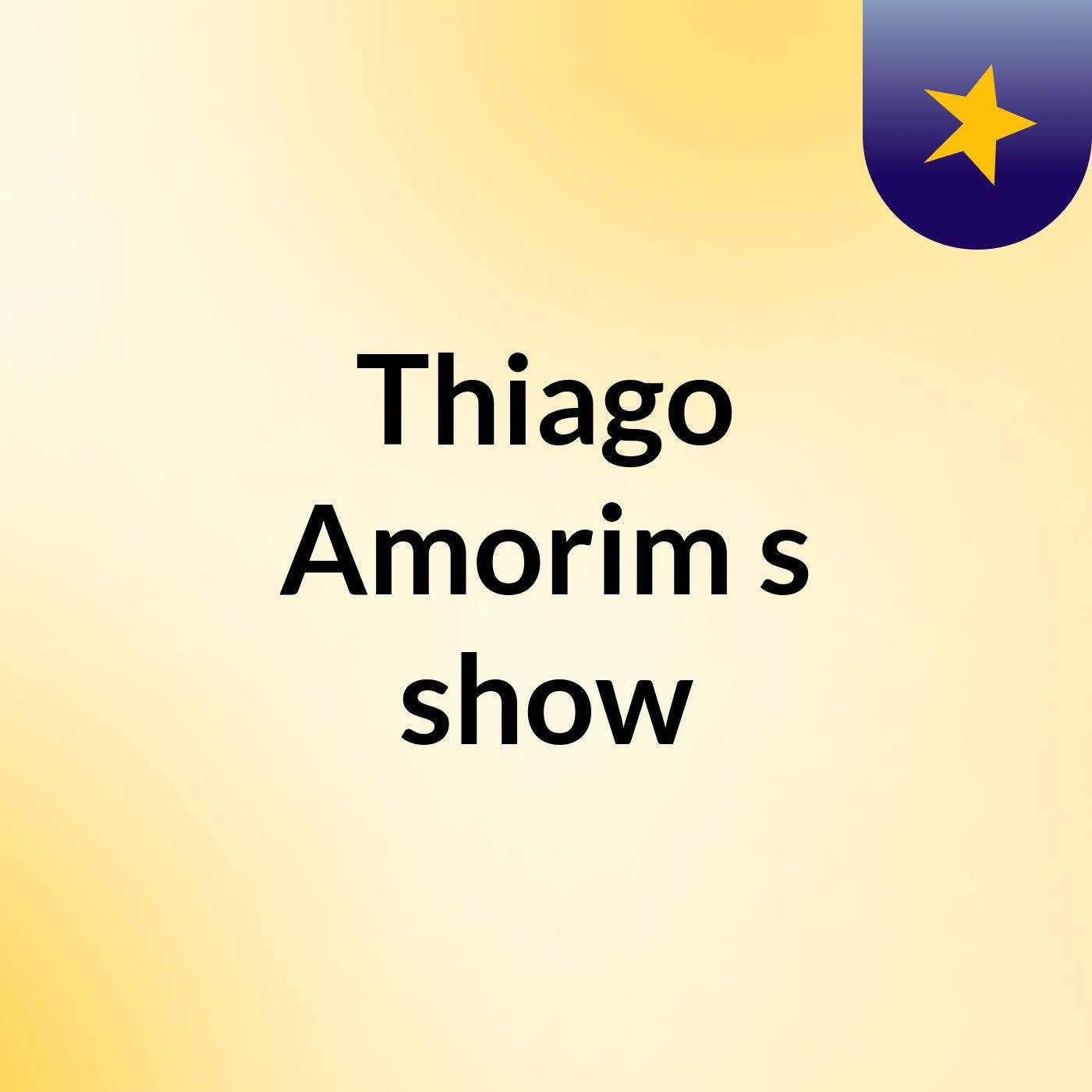 Thiago Amorim's show