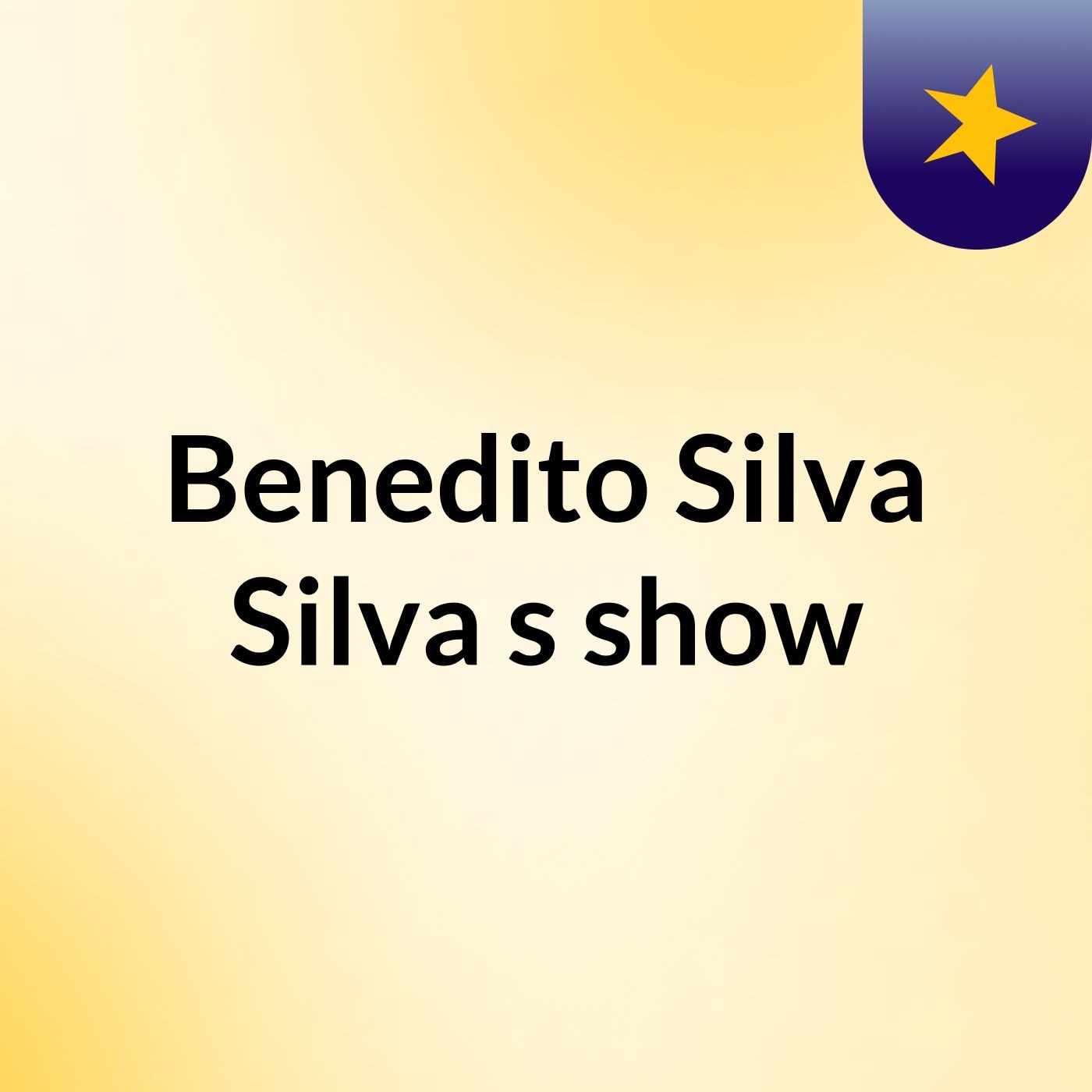 Benedito Silva Silva's show
