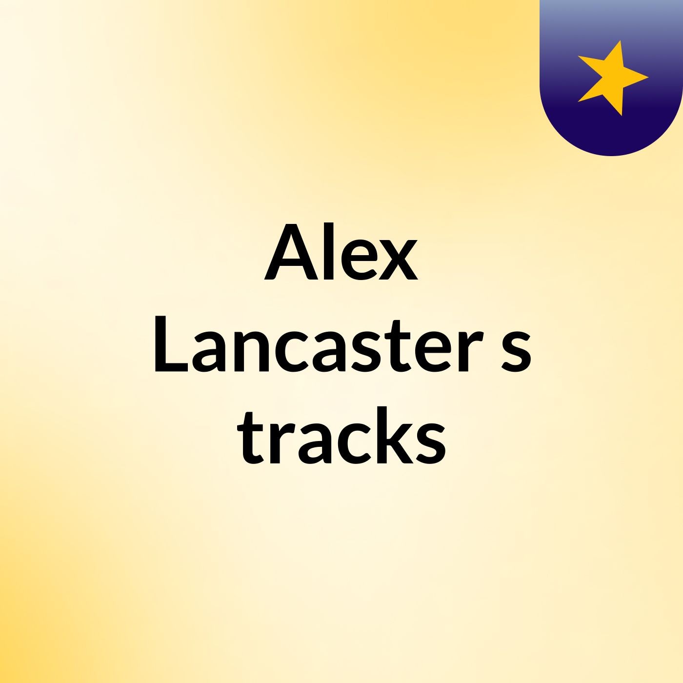 Alex Lancaster's tracks podcast artwork