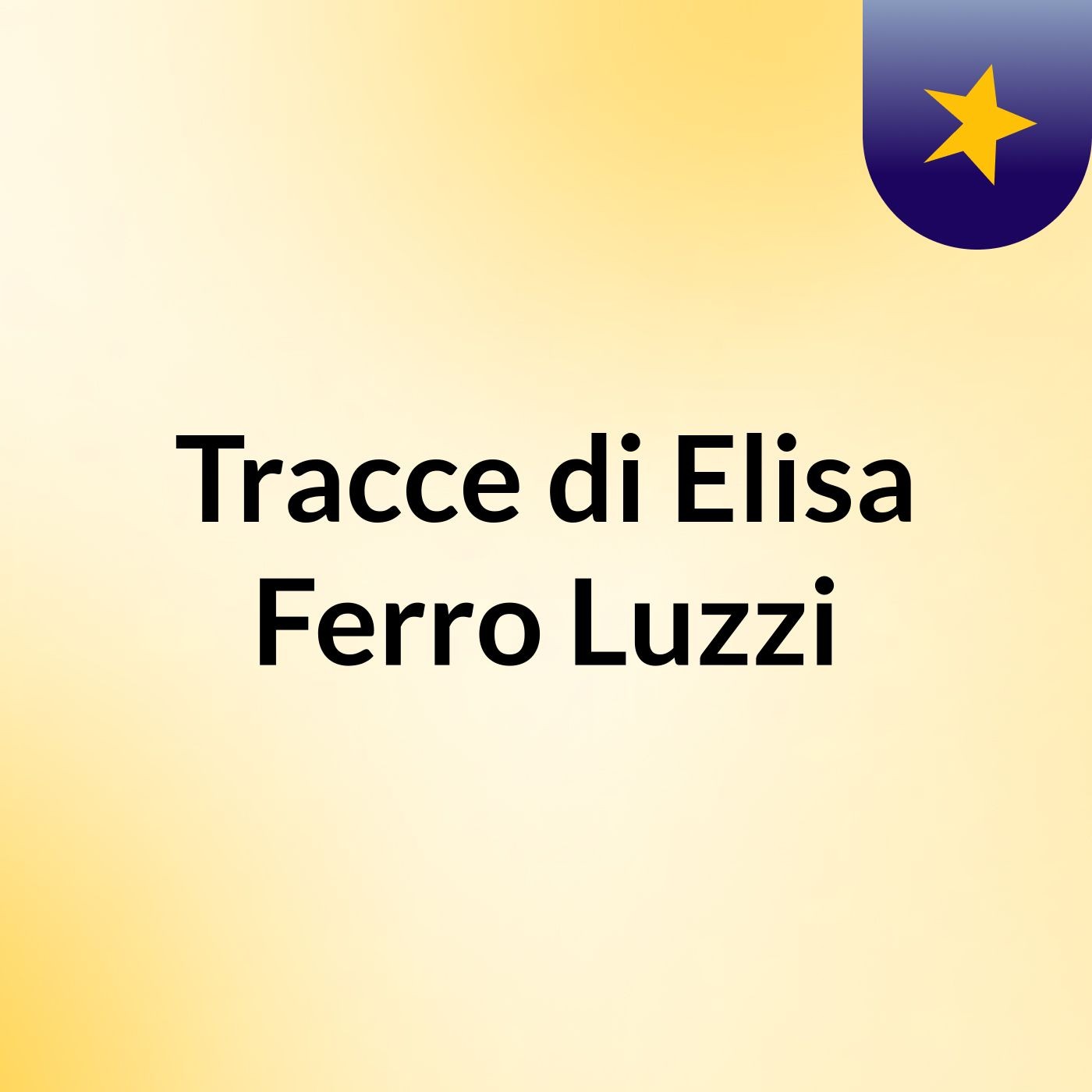 Tracce di Elisa Ferro Luzzi