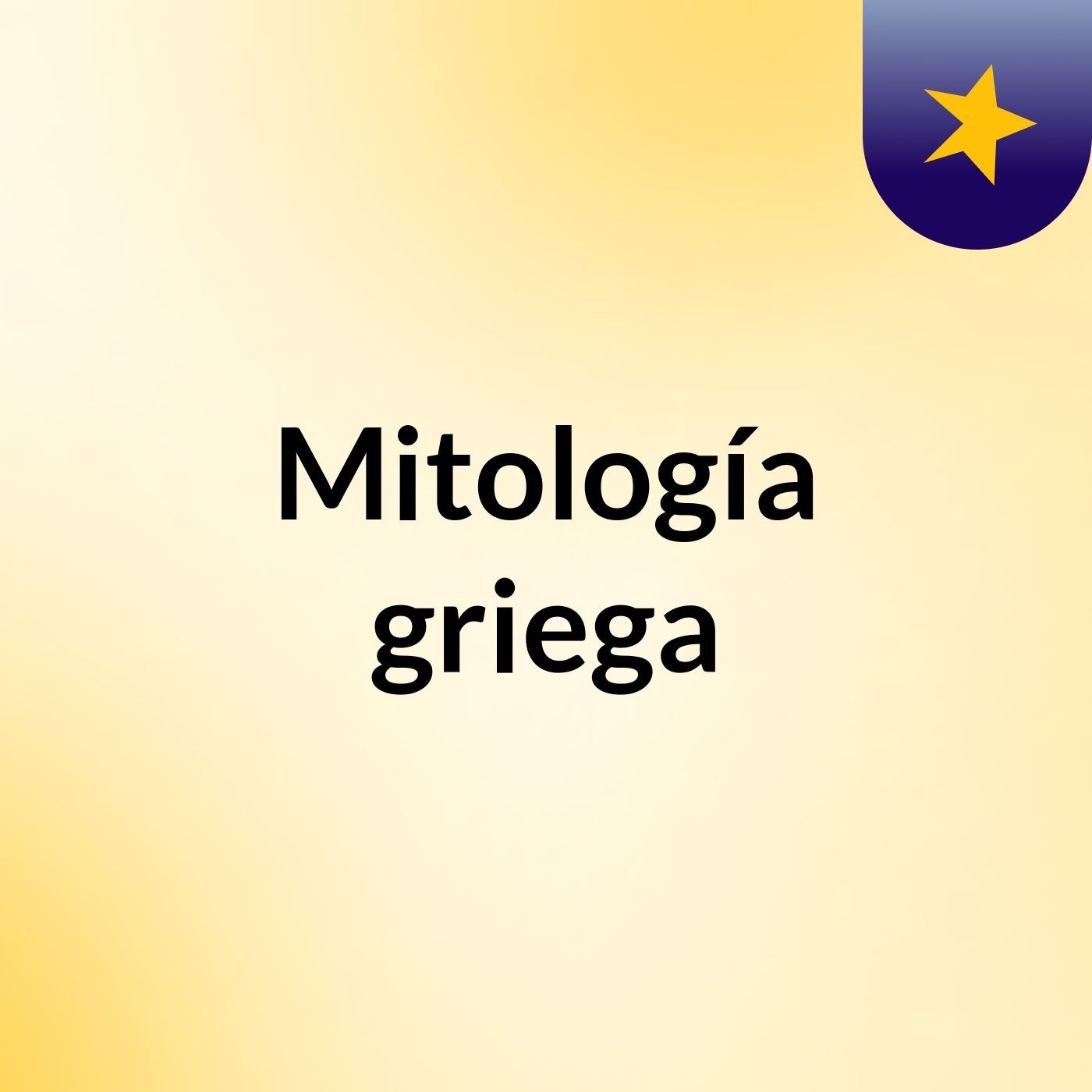 Mitología griega podcast artwork