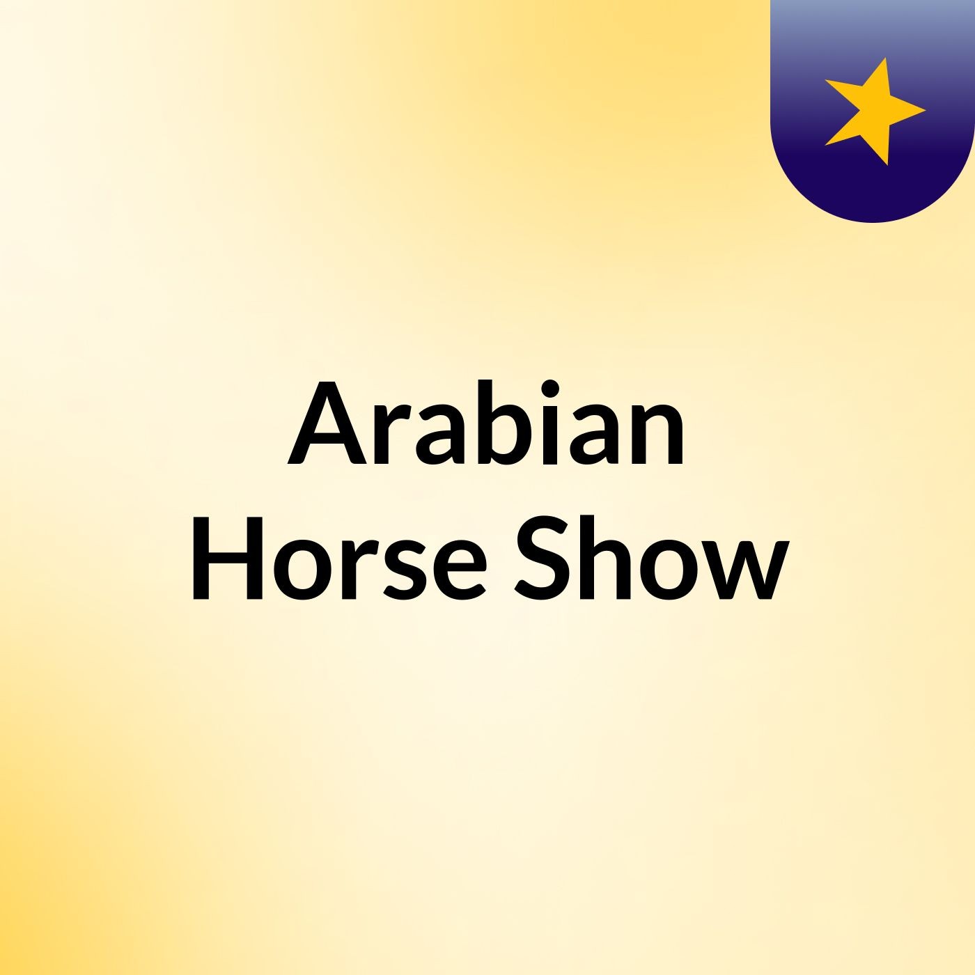 Arabian Horse Show