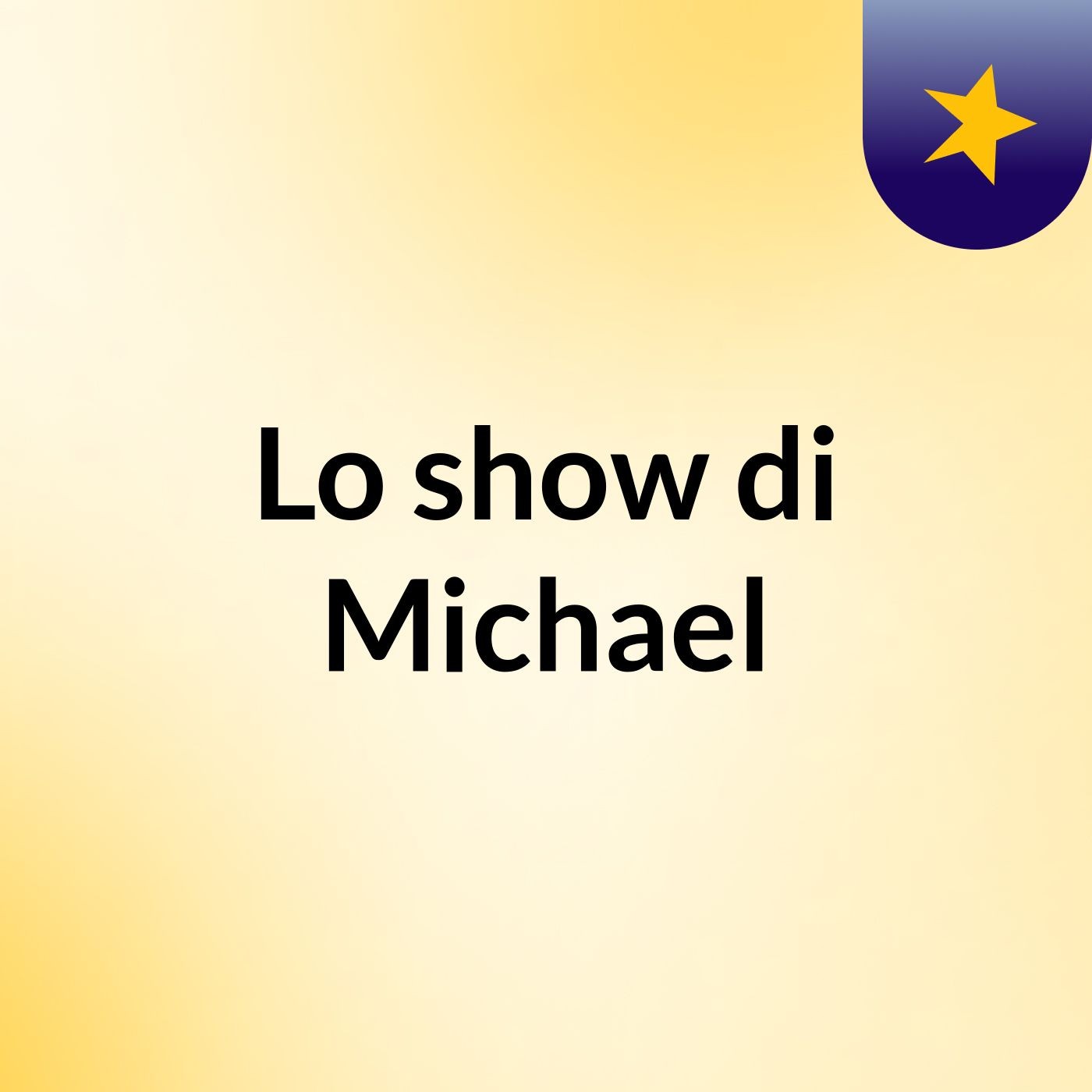 Lo show di Michael cover art