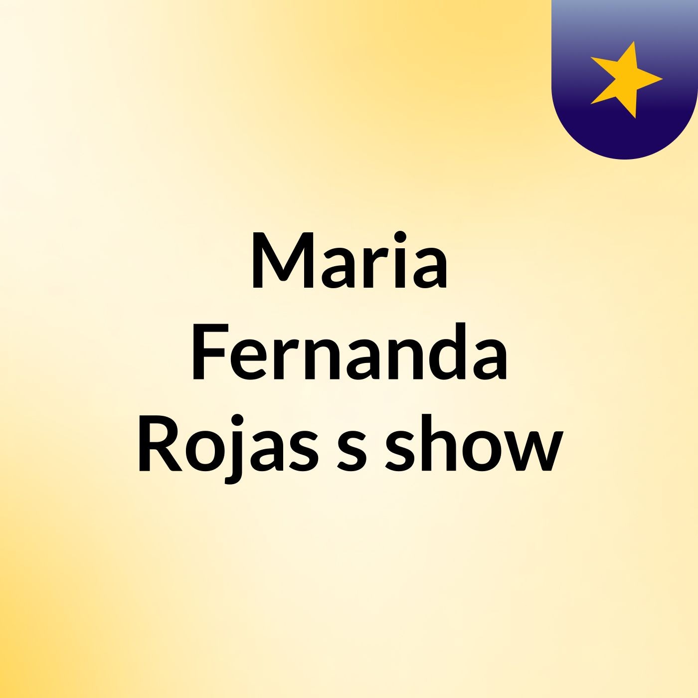 Maria Fernanda Rojas's show