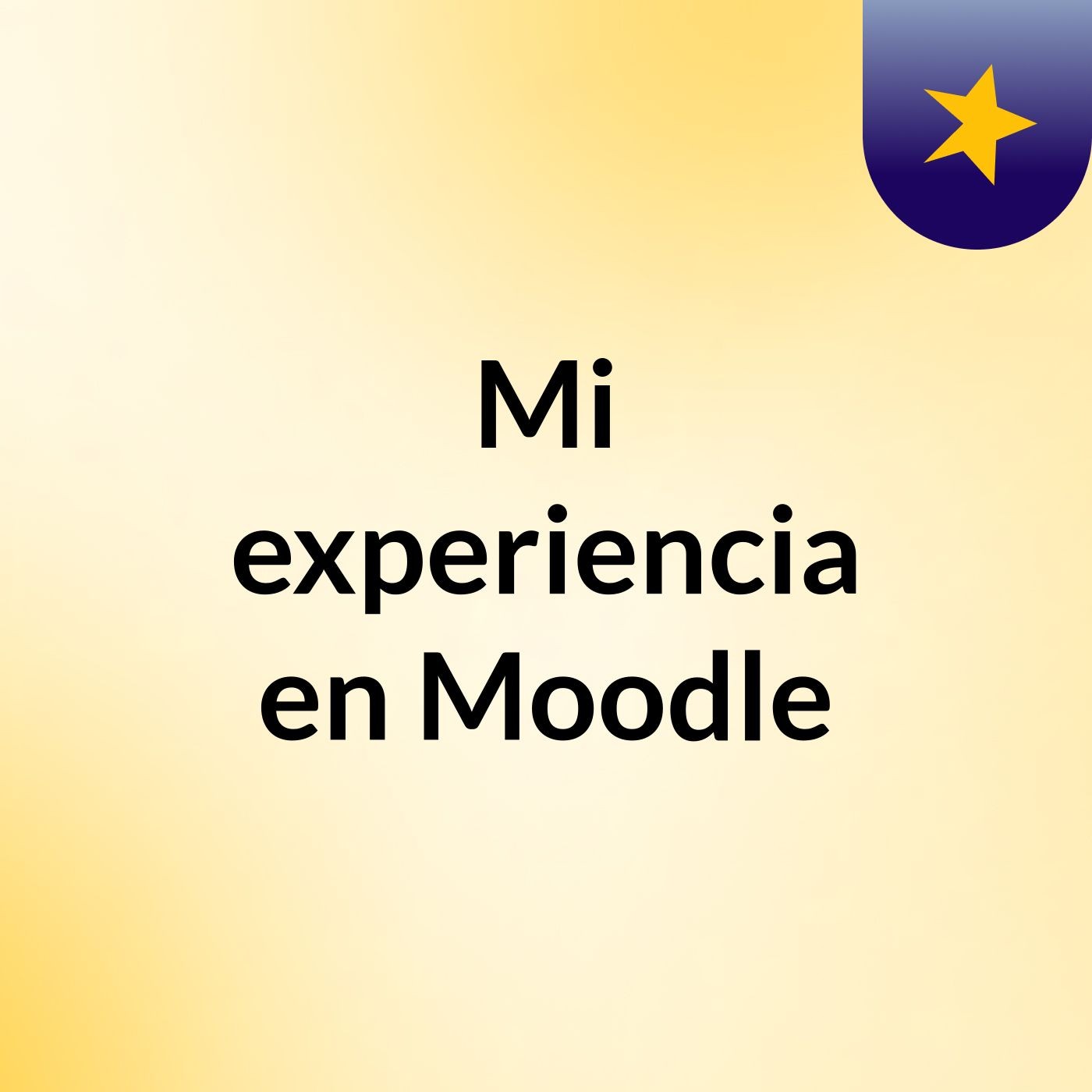 Mi experiencia en Moodle