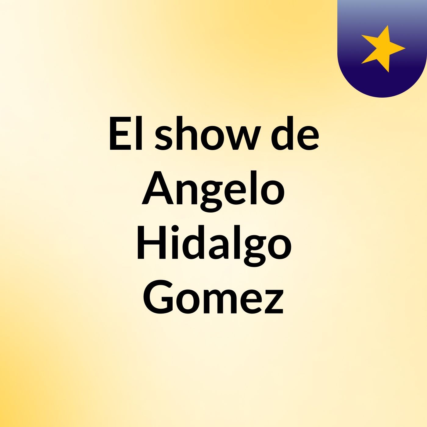 El show de Angelo Hidalgo Gomez