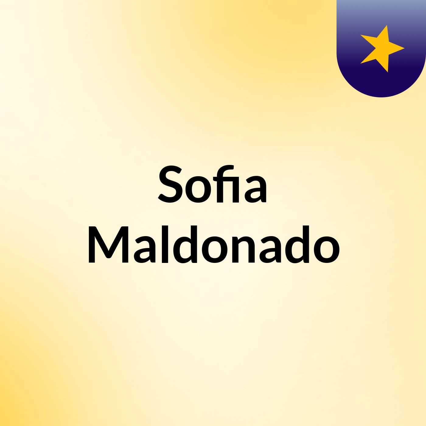 Sofia Maldonado
