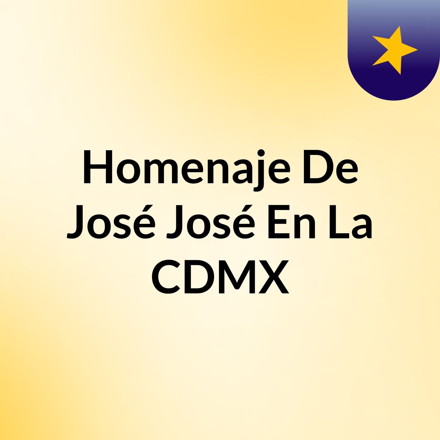 Homenaje De José José En La CDMX