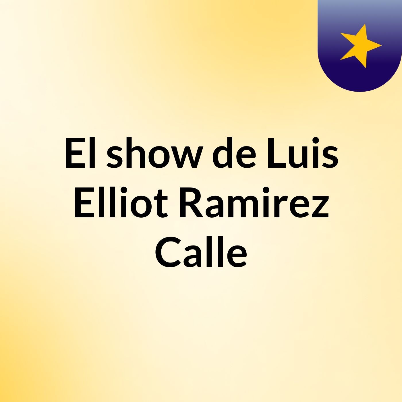 El show de Luis Elliot Ramirez Calle