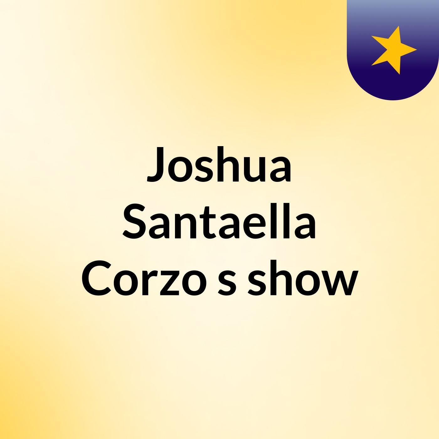 Joshua Santaella Corzo's show