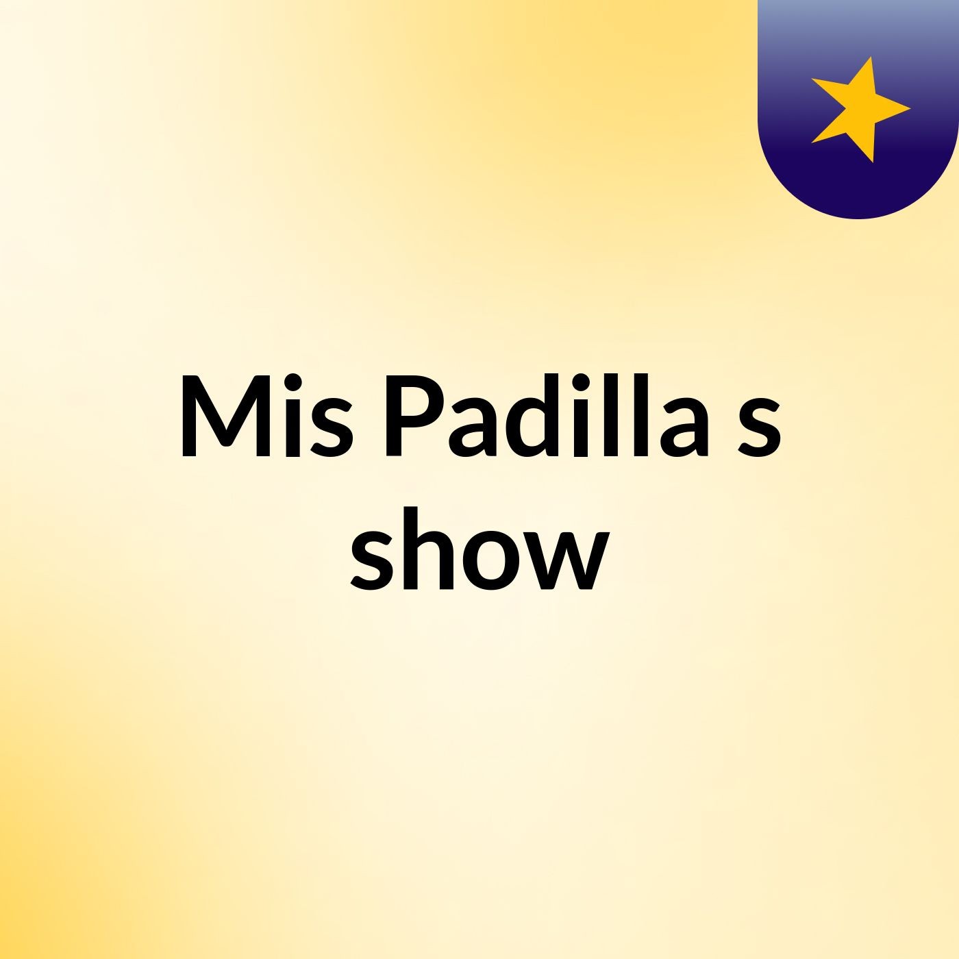 Mis Padilla's show