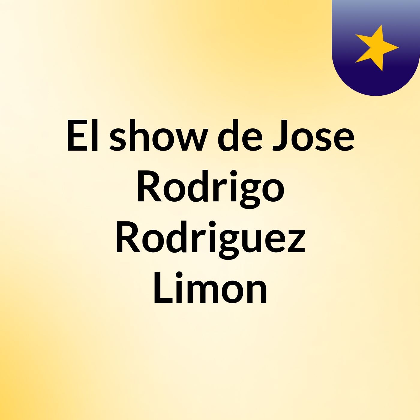 El show de Jose Rodrigo Rodriguez Limon