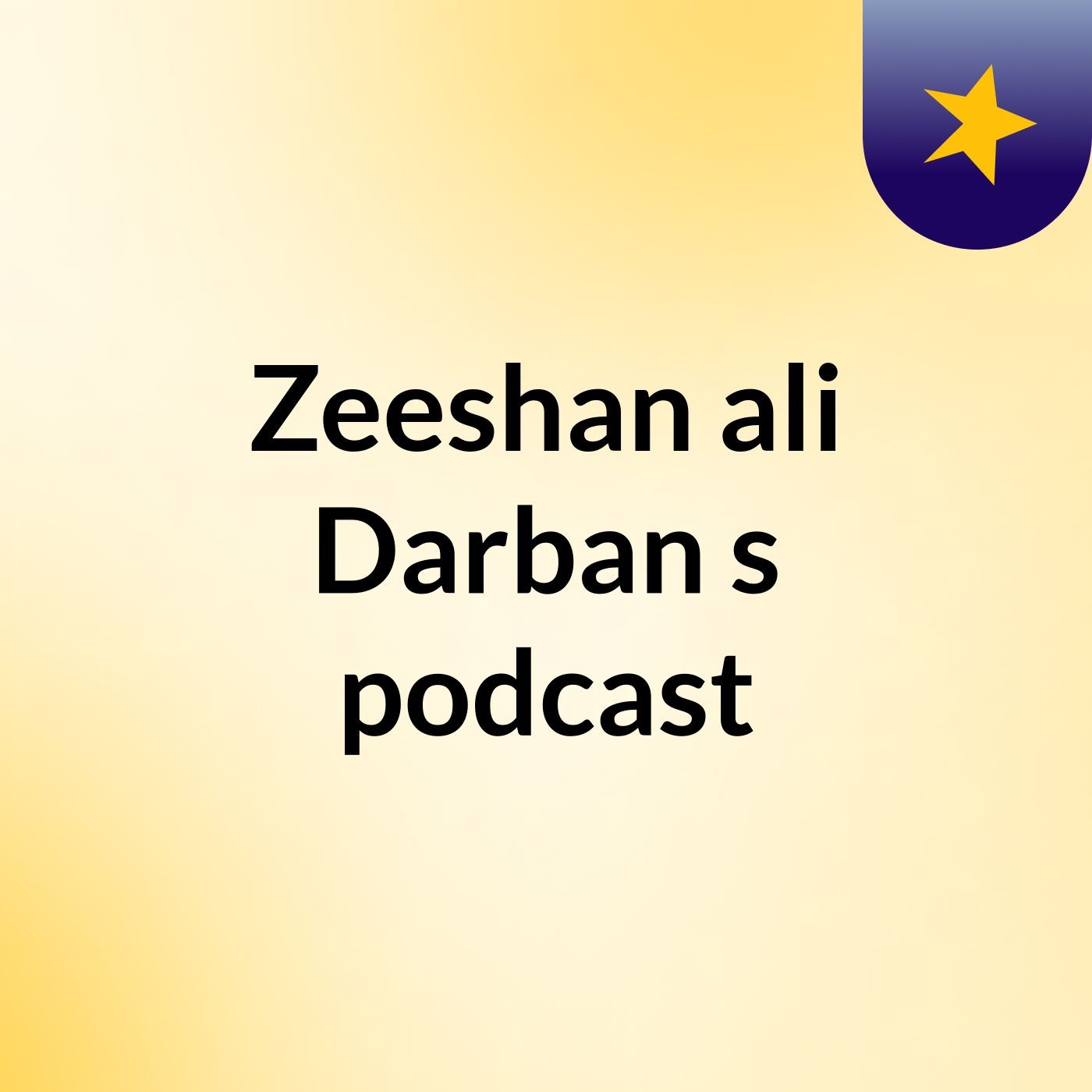Zeeshan ali Darban's podcast podcast artwork