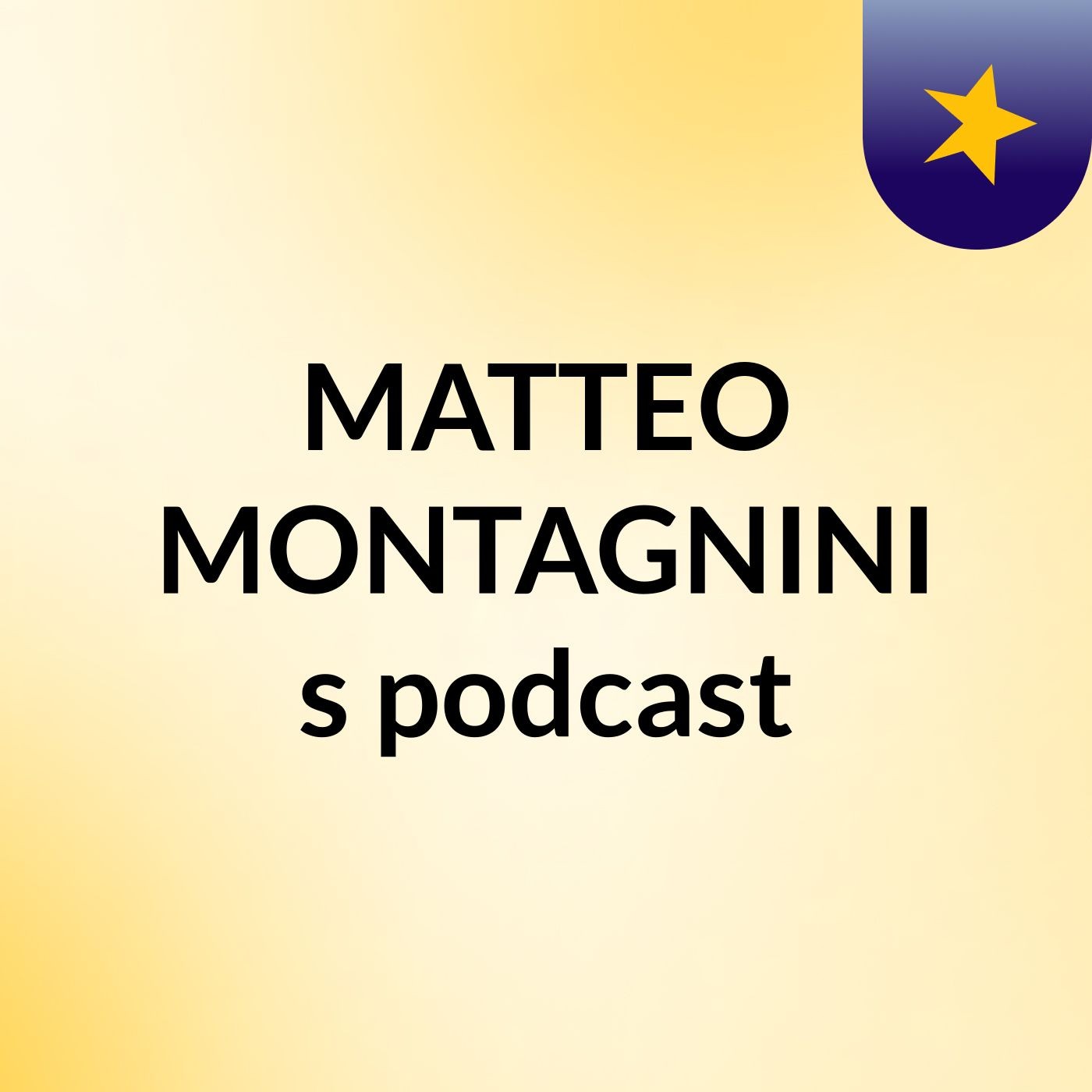 MATTEO MONTAGNINI's podcast