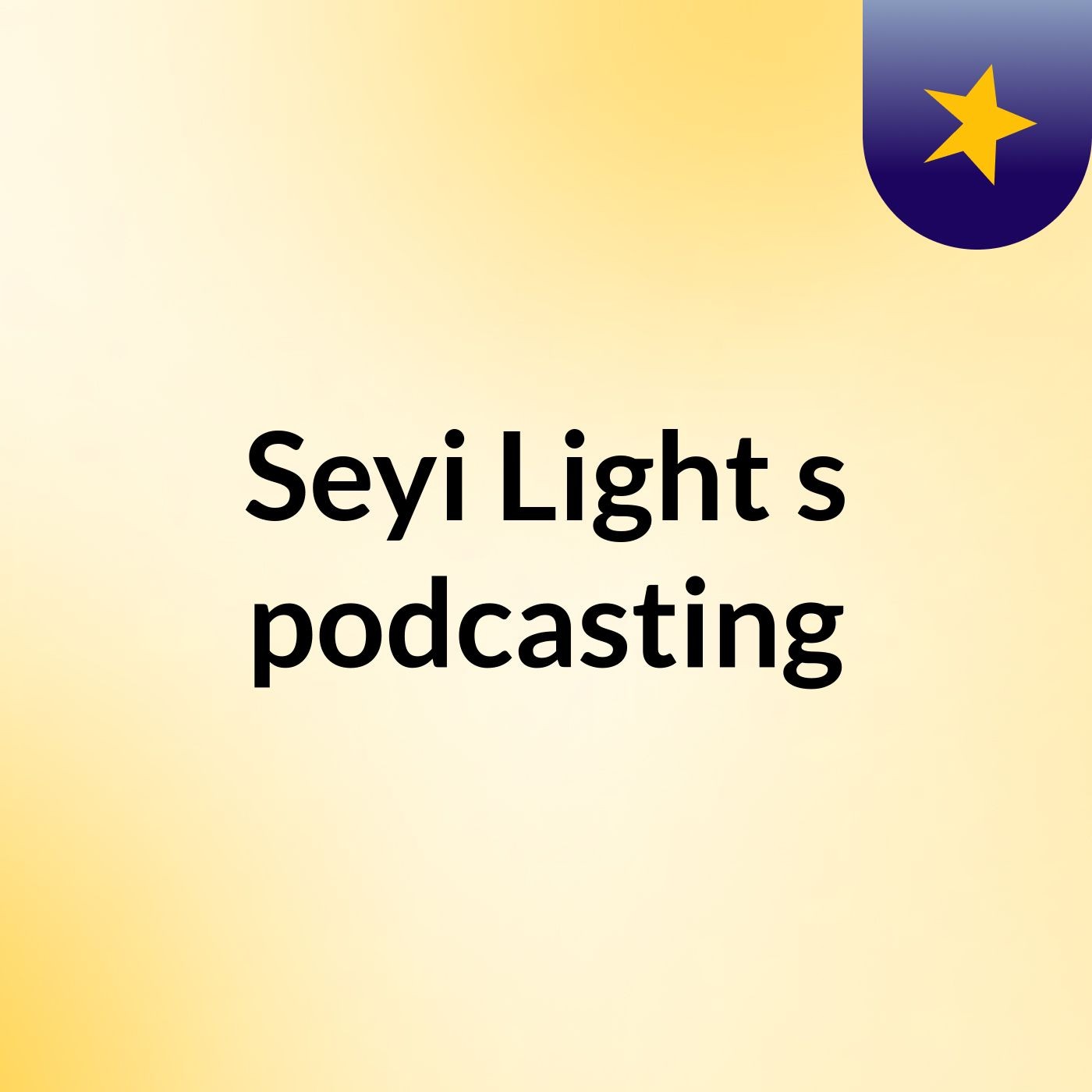 Worship Session Seyi Light's Podcasting
