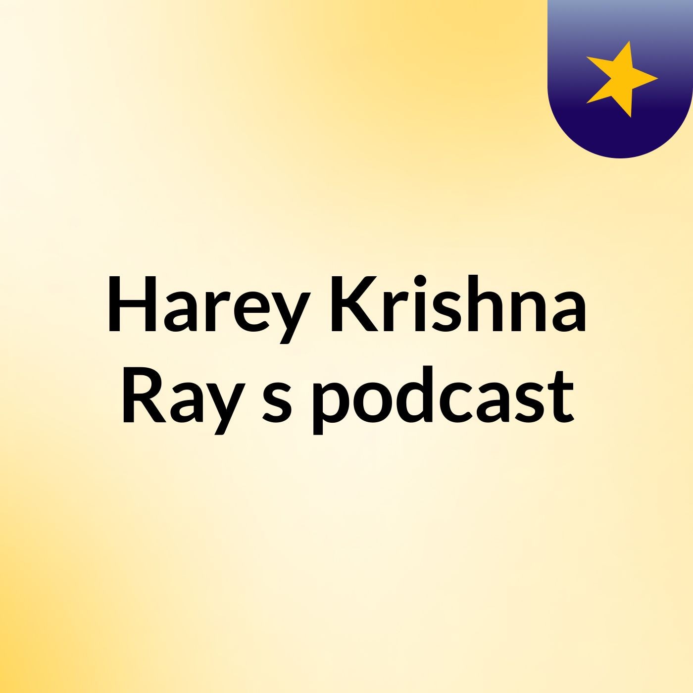 Harey Krishna Ray's podcast cover art