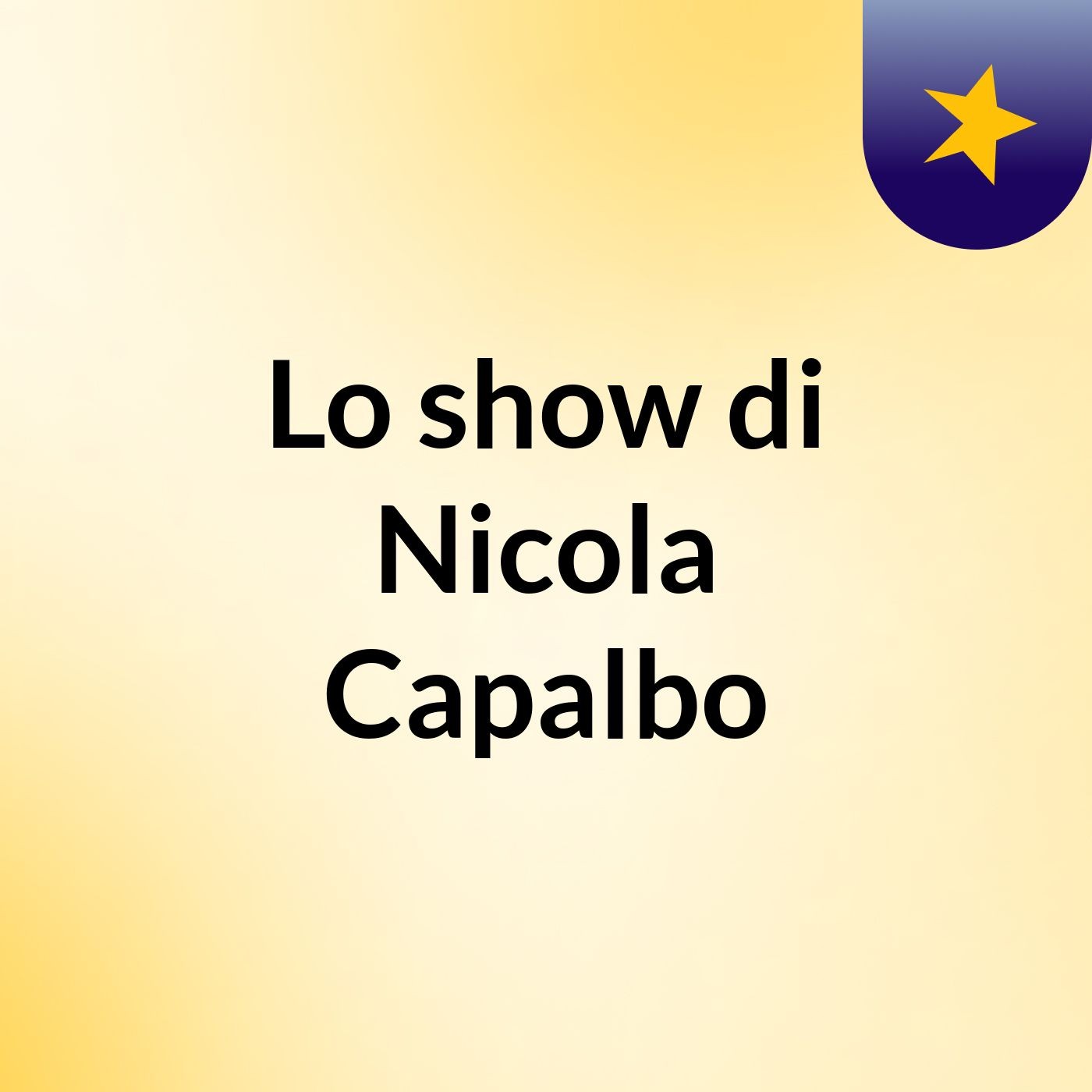 Lo show di Nicola Capalbo