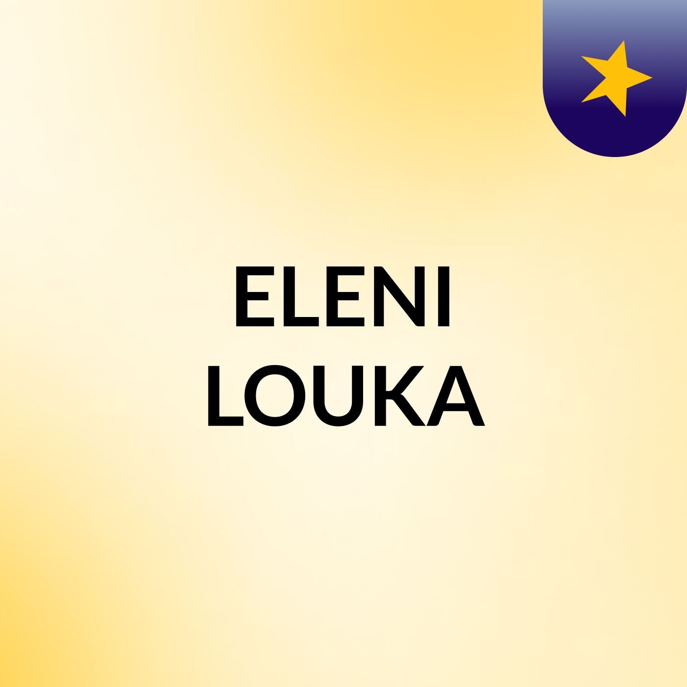 ELENI LOUKA cover art