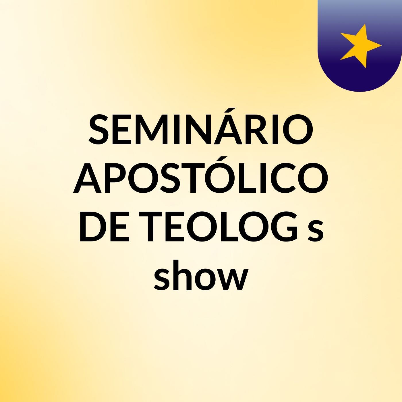 SEMINÁRIO APOSTÓLICO DE TEOLOG's show