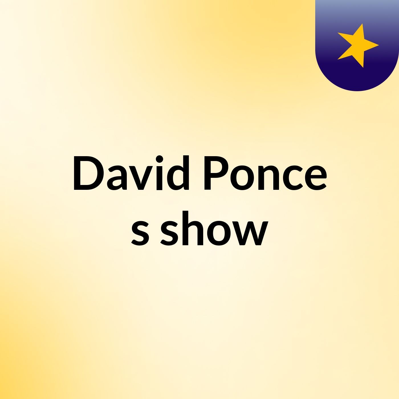 David Ponce's show