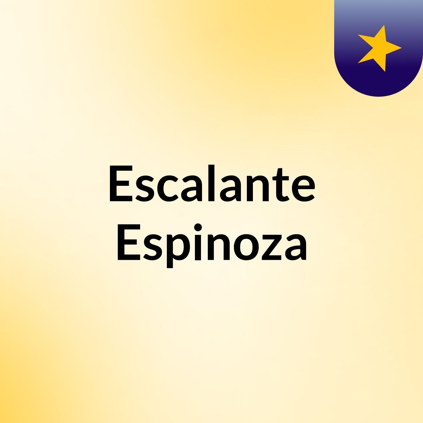 Escalante Espinoza