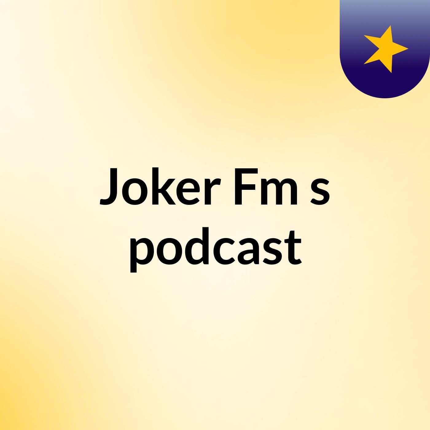 Joker Fm's podcast