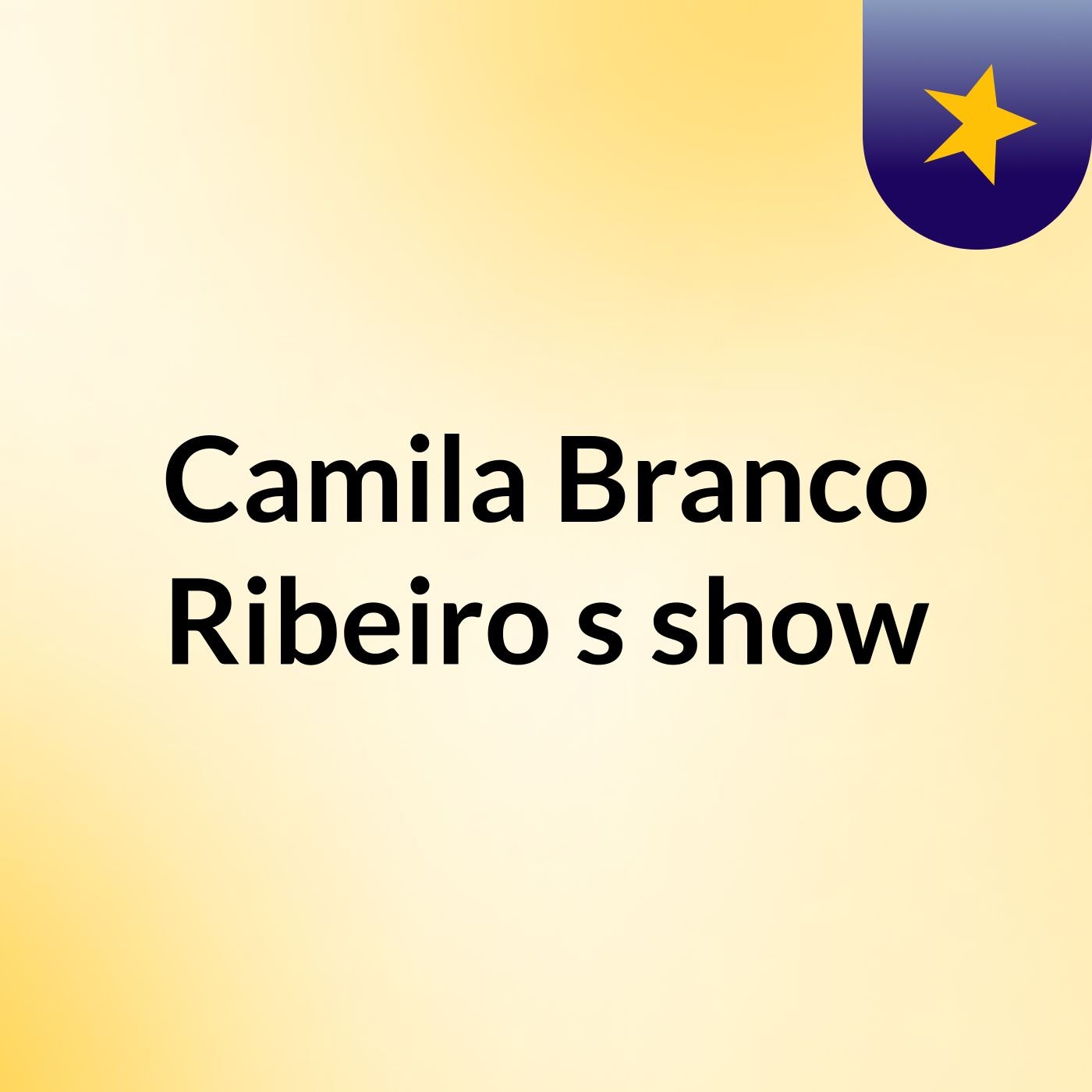 Camila Branco Ribeiro's show