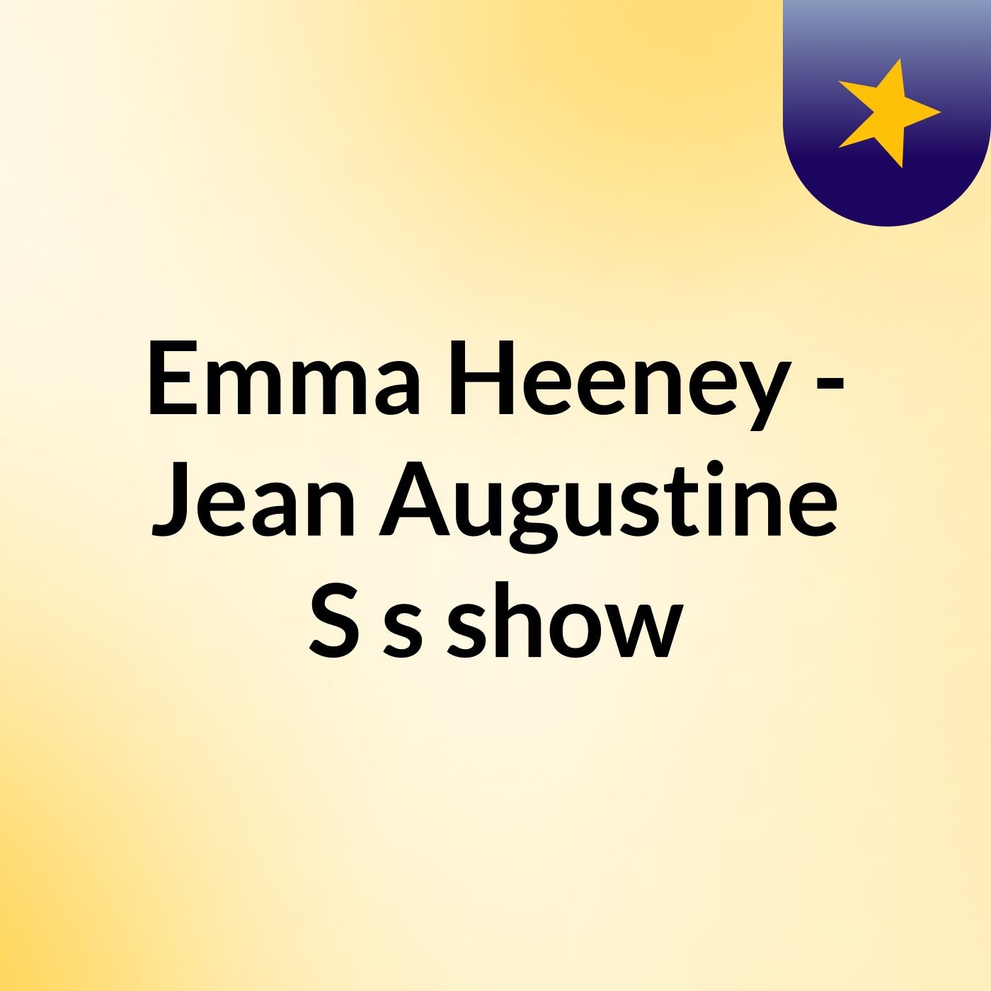 Emma Heeney - Jean Augustine S's show