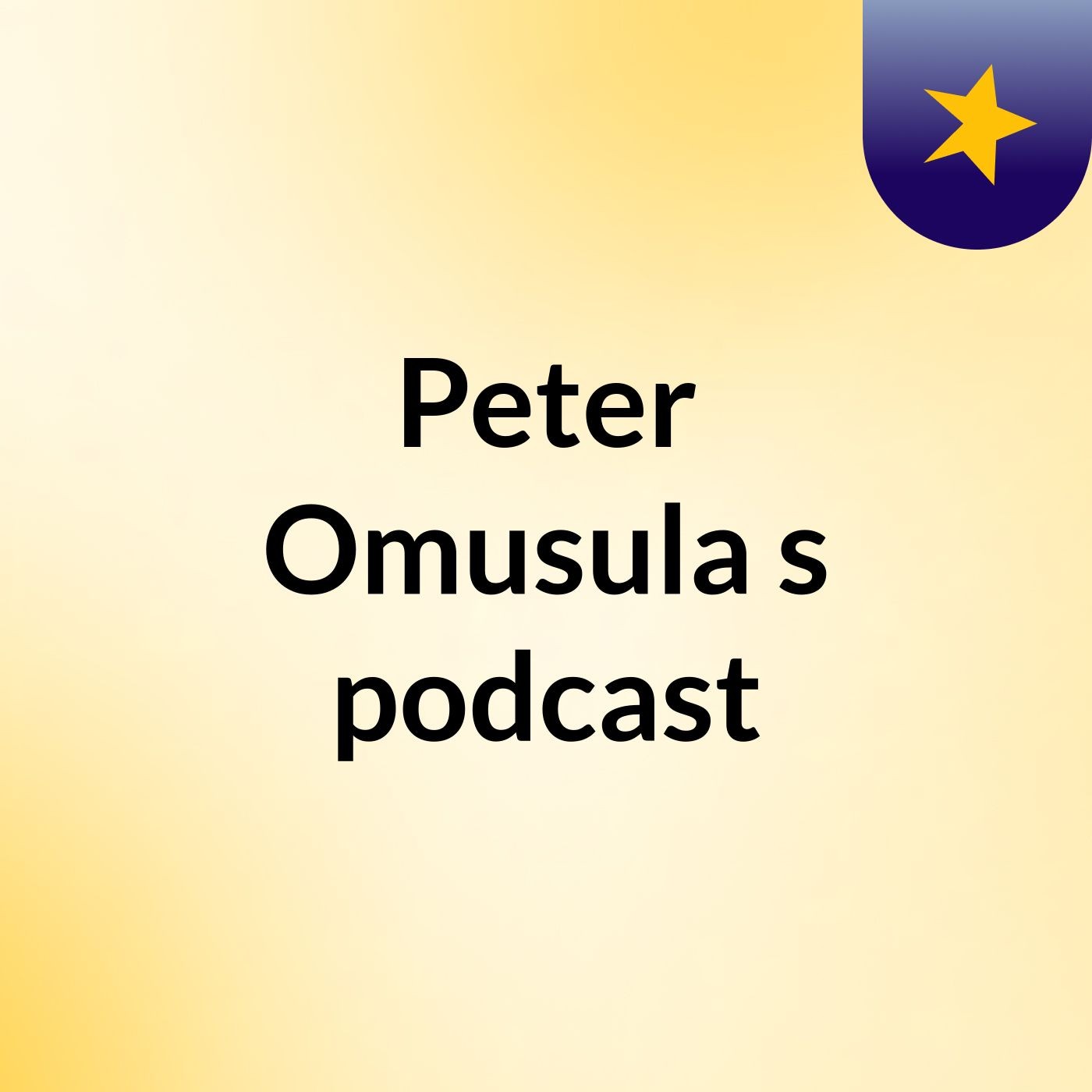 Peter Omusula's podcast cover art