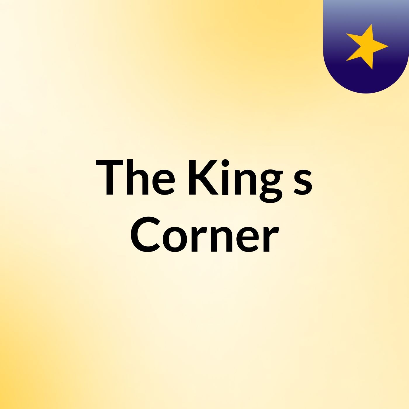 The King's Corner podcast artwork