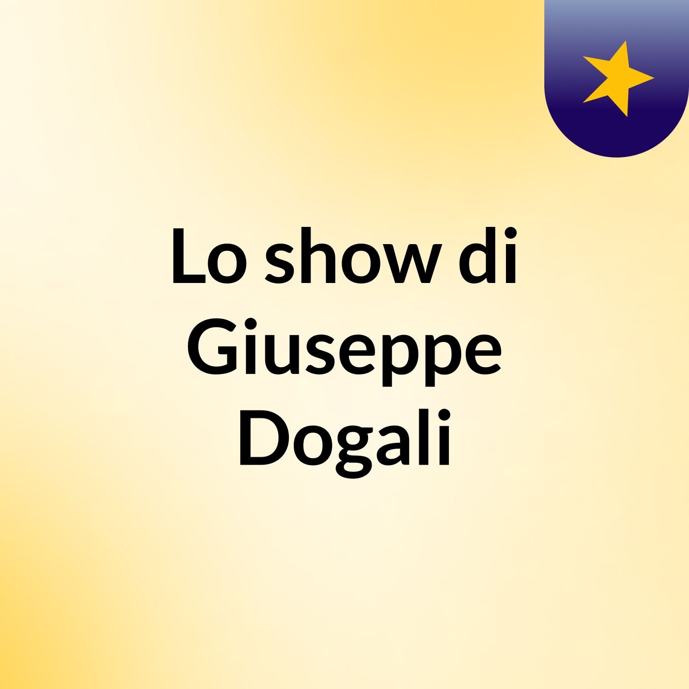 Lo show di Giuseppe Dogali cover art