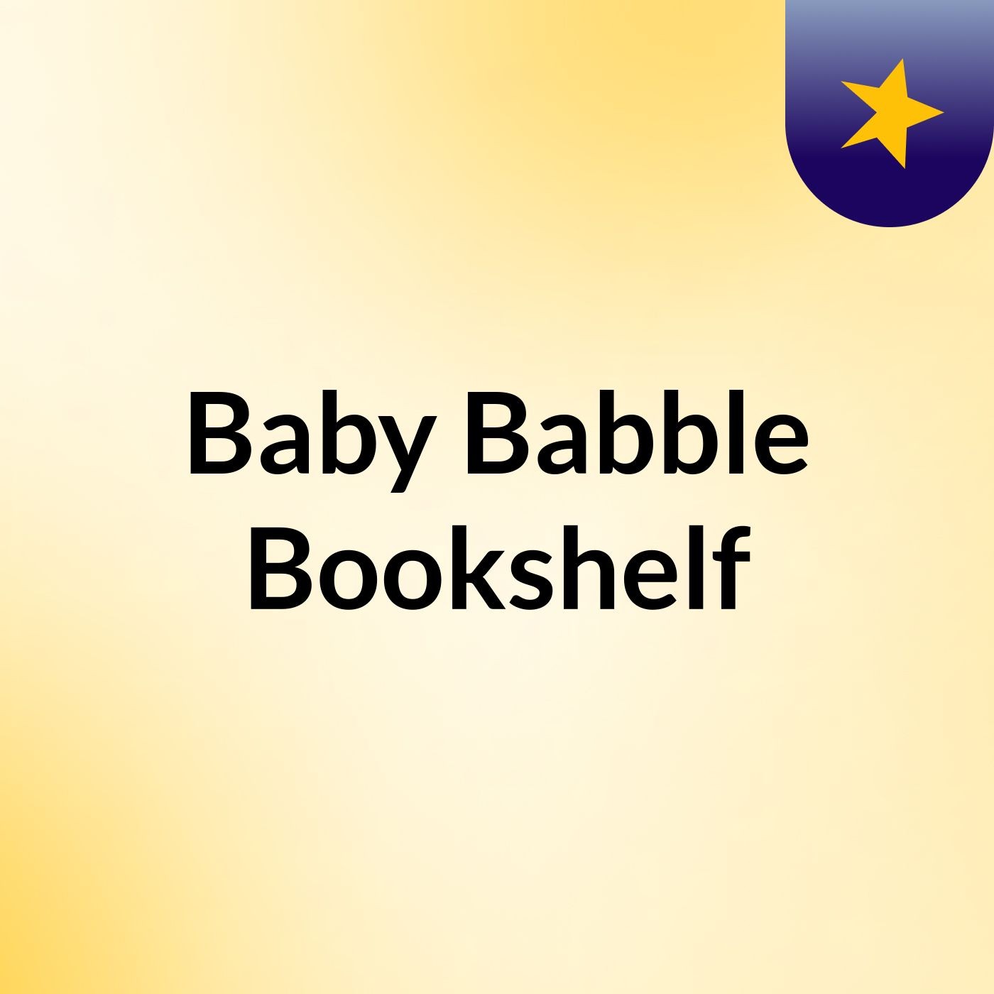 Baby Babble Bookshelf