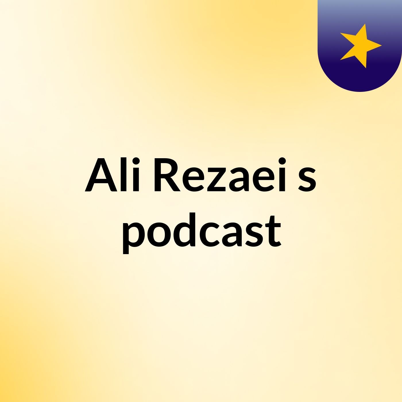 Ali Rezaei's podcast