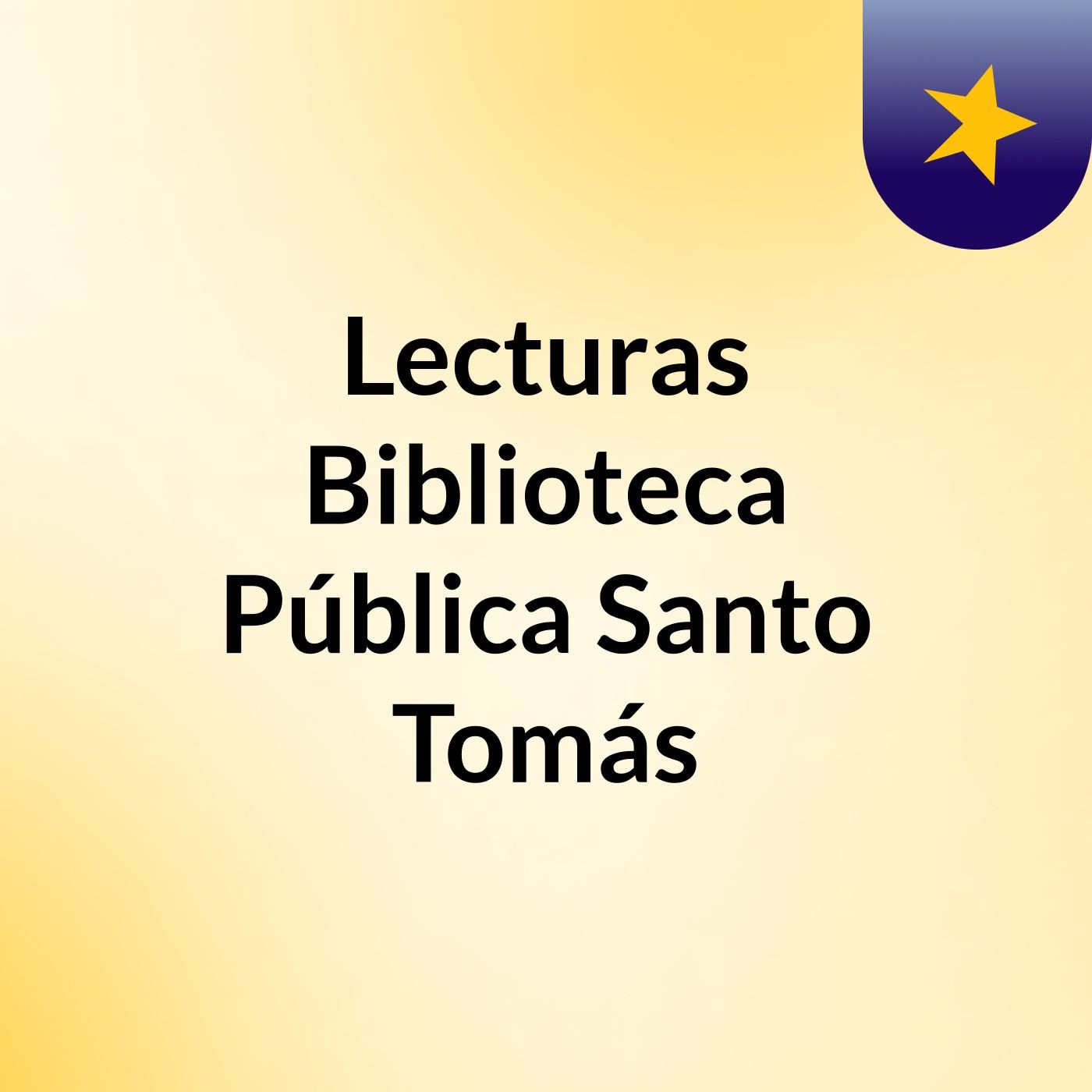 Lecturas: Biblioteca Pública Santo Tomás