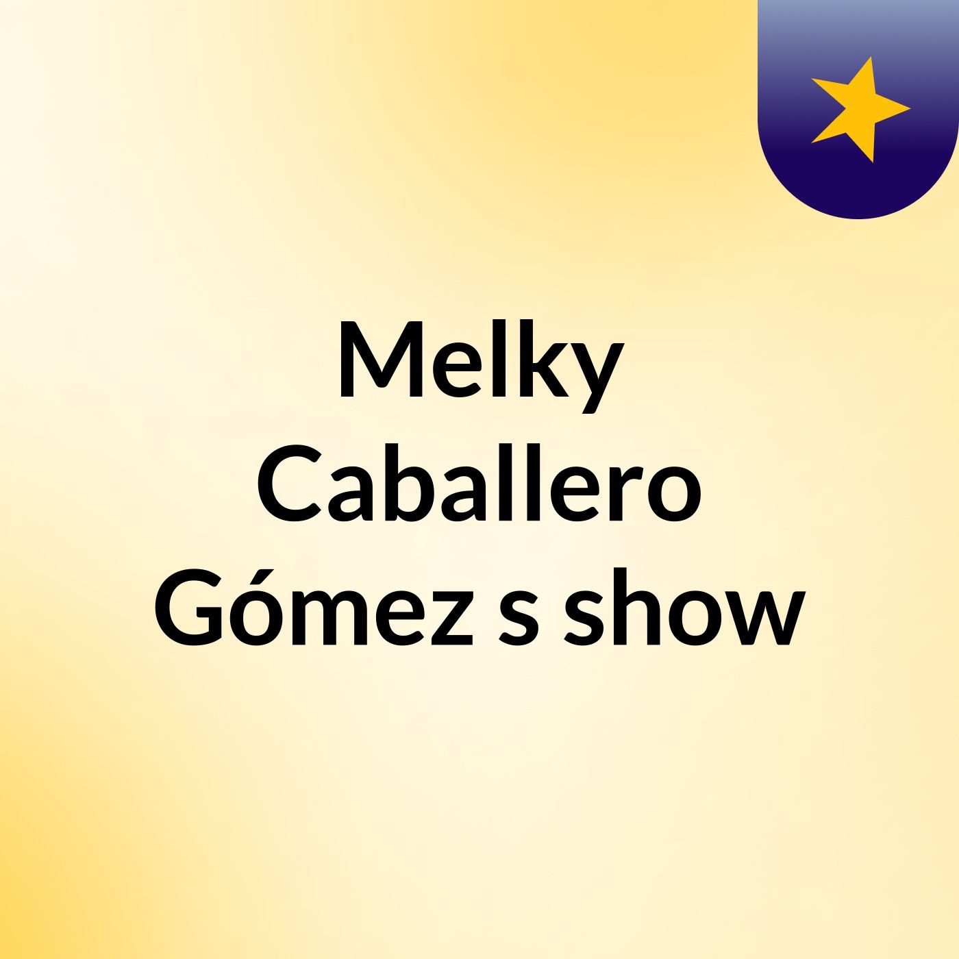Melky Caballero Gómez's show