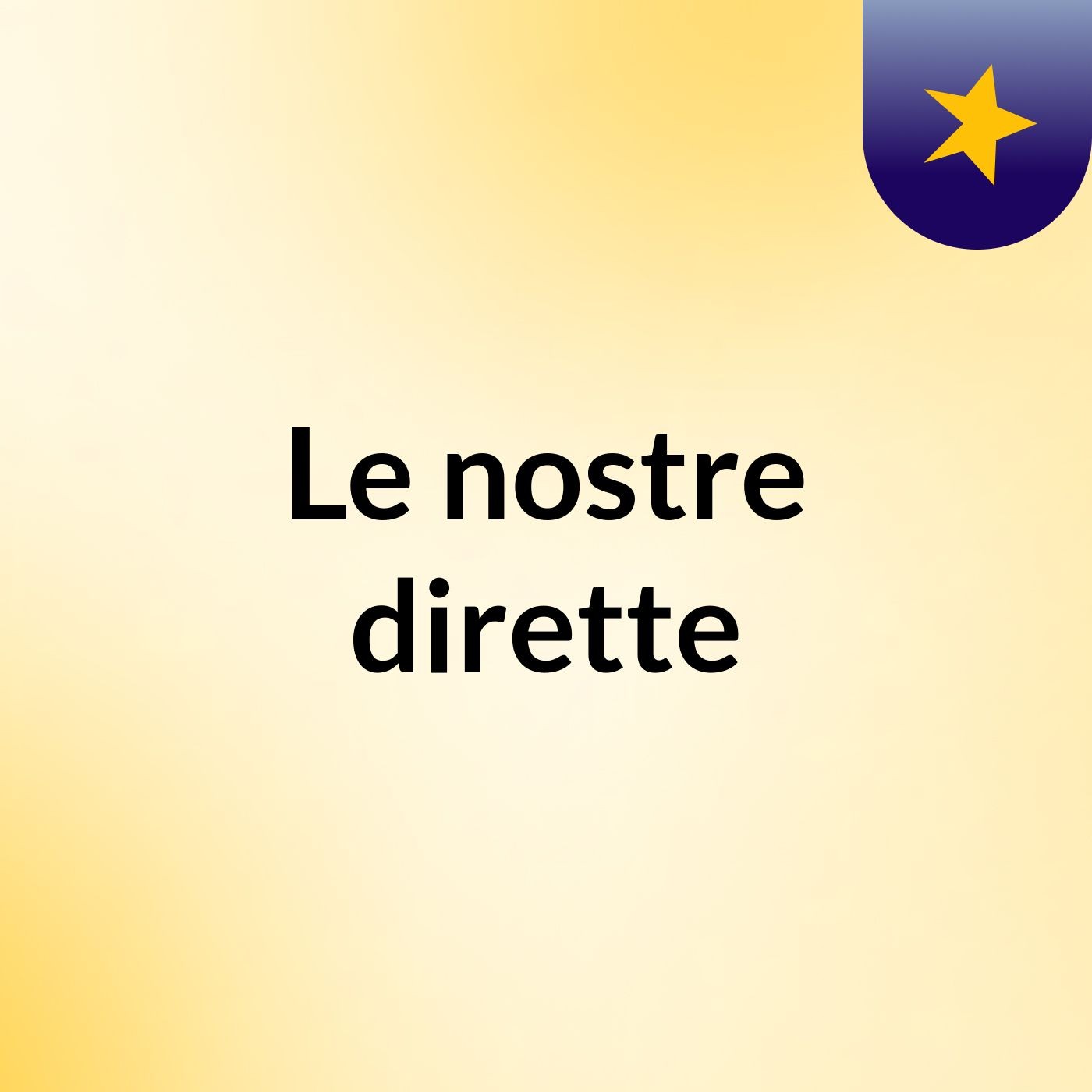 Le nostre dirette cover art