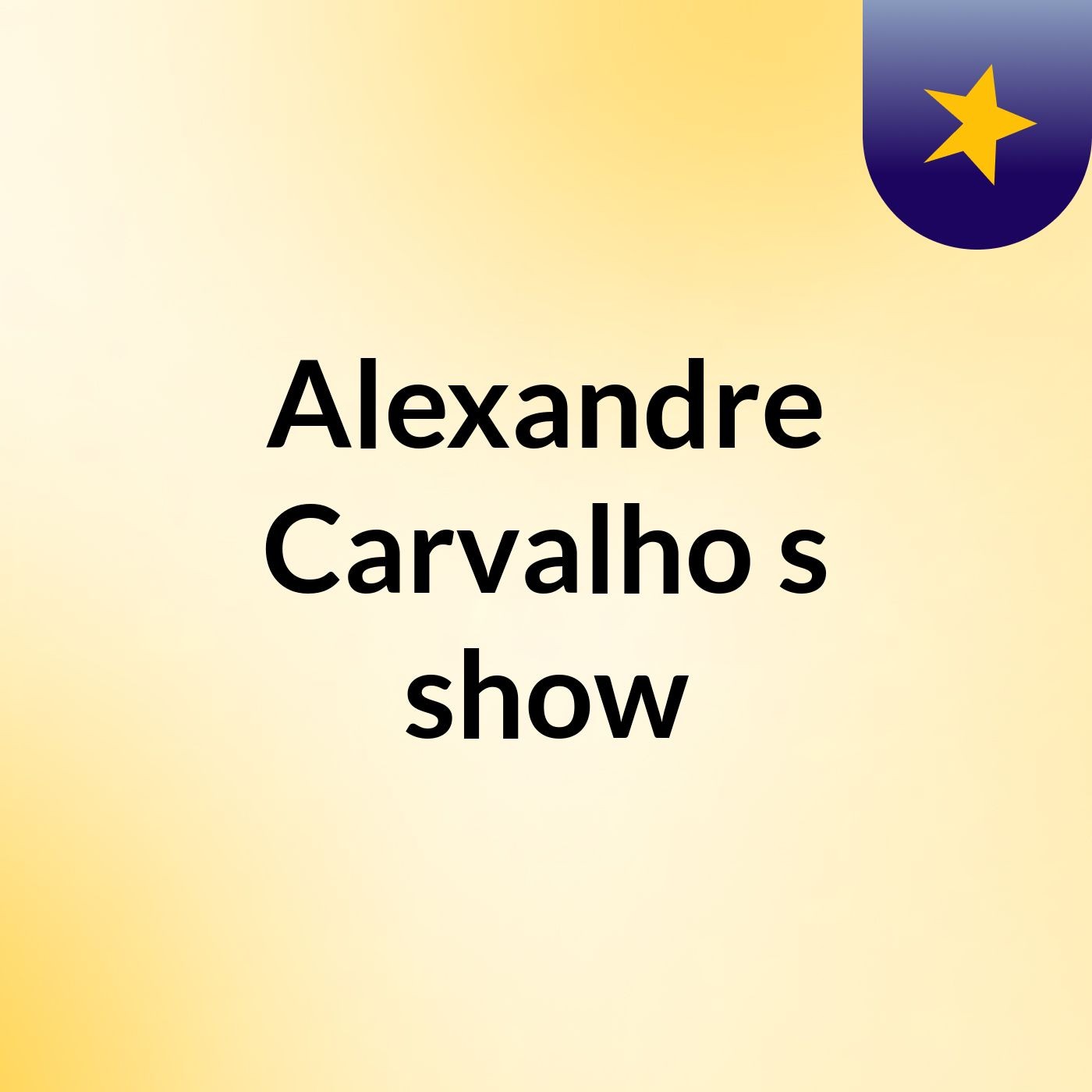 Alexandre Carvalho's show