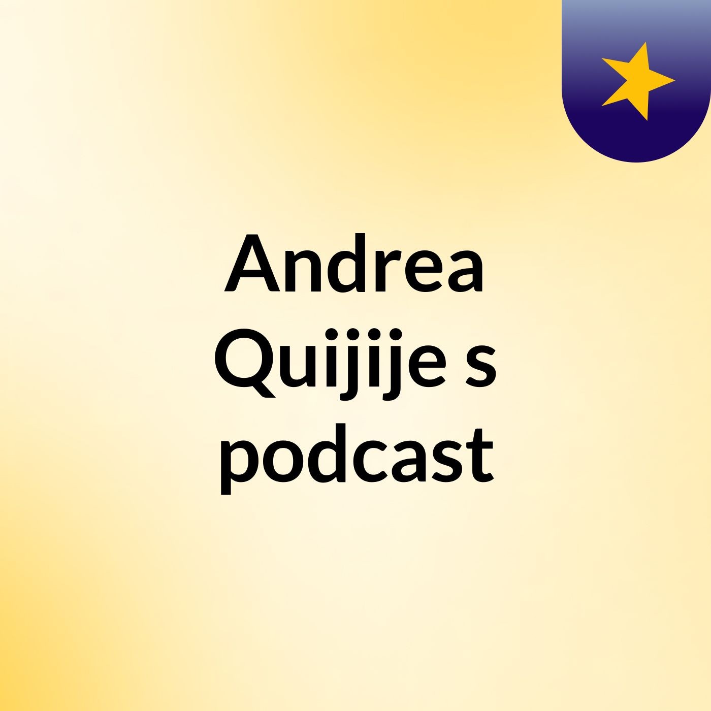 Andrea Quijije's podcast podcast artwork