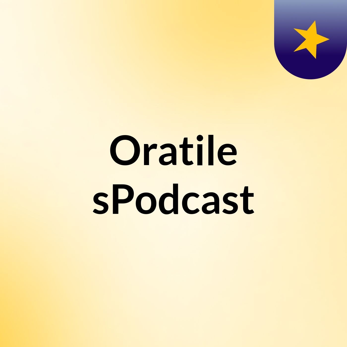 Oratile'sPodcast podcast artwork