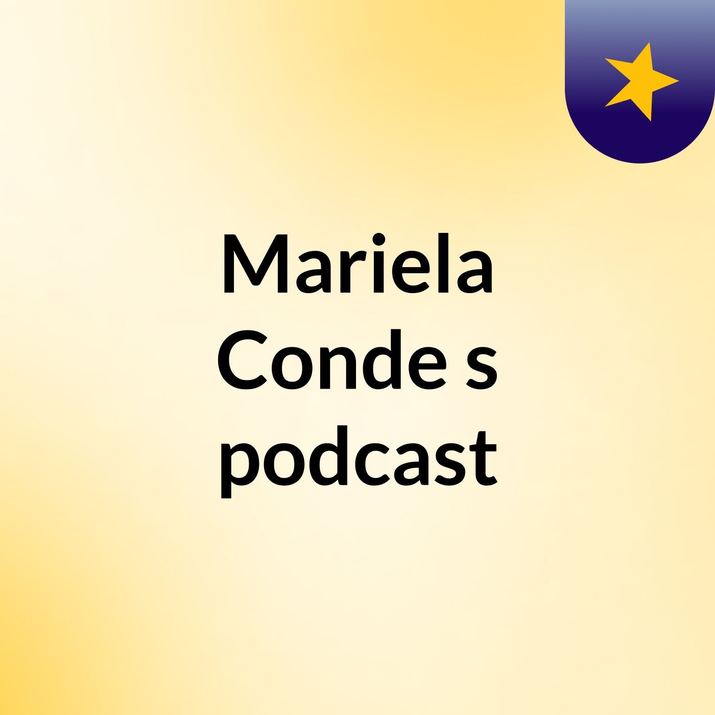 Mariela Conde's podcast podcast artwork
