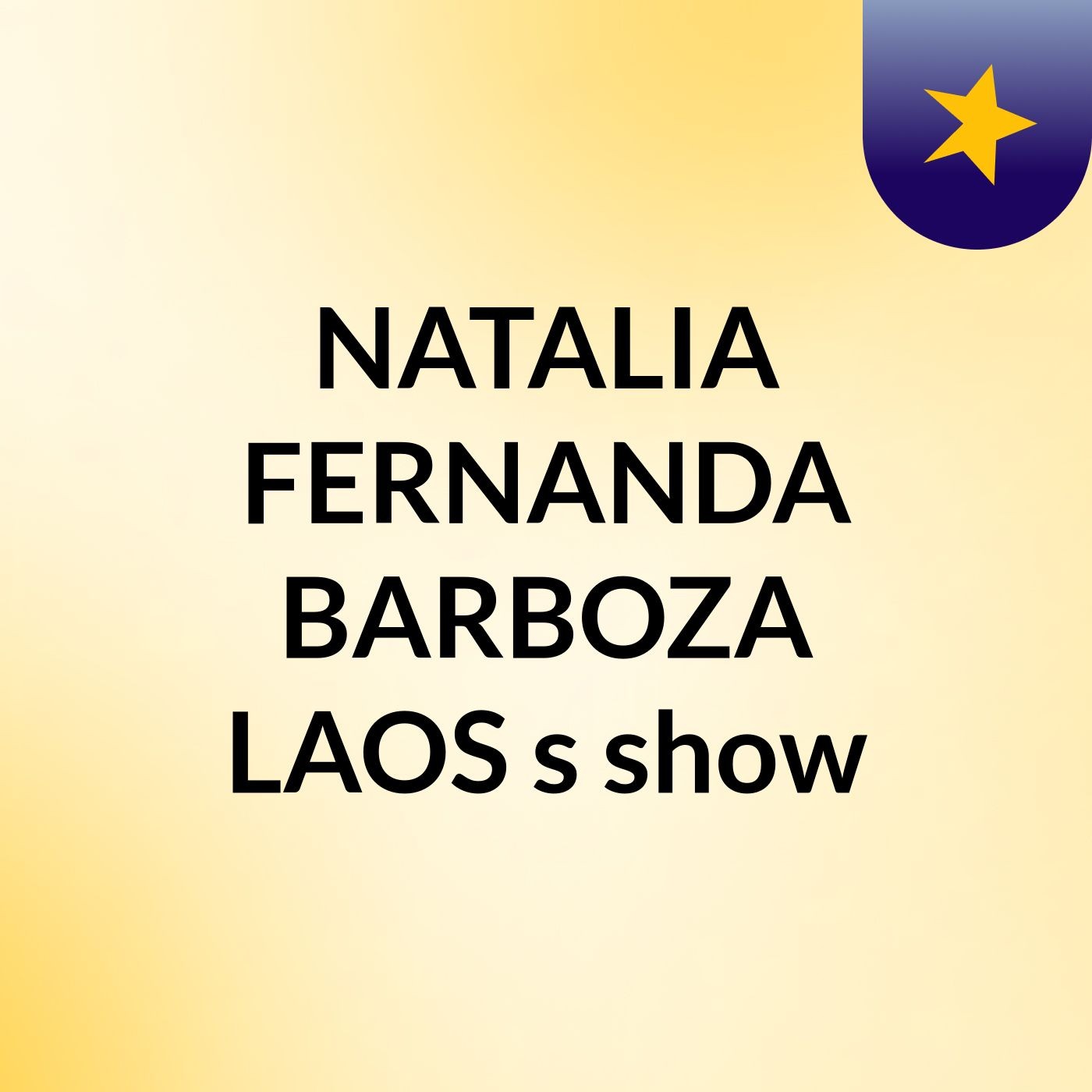 NATALIA FERNANDA BARBOZA LAOS's show
